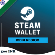 500 INR STEAM WALLET GIFT CARD INDIA