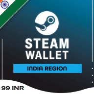 99 INR STEAM WALLET GIFT CARD INDIA
