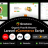 GroStore v4.2.0 - Food & Grocery Laravel eCommerce with Admin Dashboard