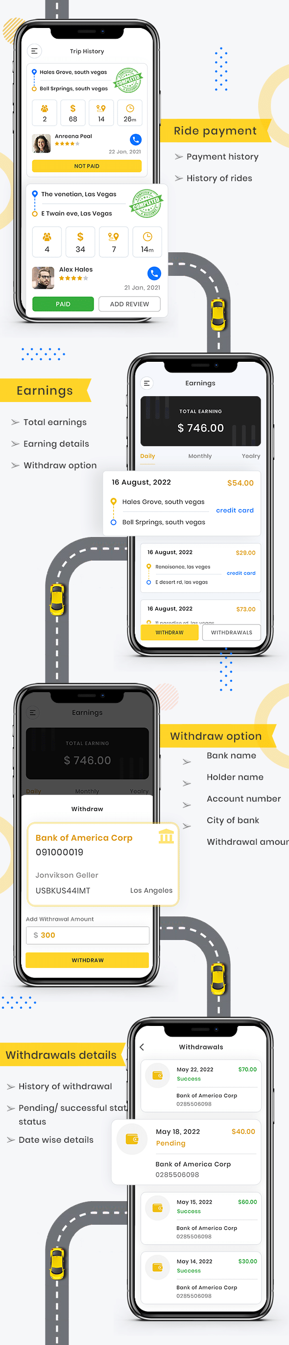 CabME - Flutter Complete Taxi app | Taxi Booking Solution - 12