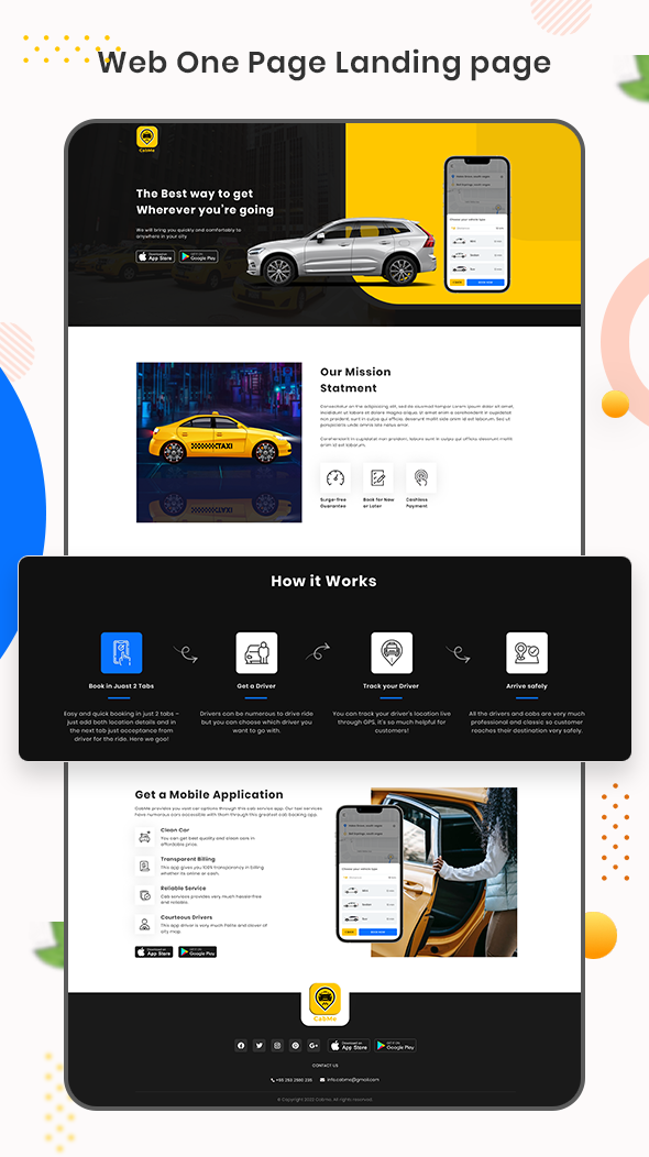 CabME - Flutter Complete Taxi app | Taxi Booking Solution - 16